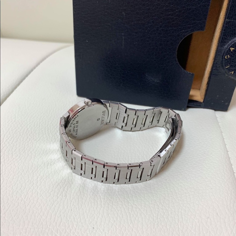 BVLGARI SS WATCH LADIES JUNIOR WITH BOX BB30SS - Picture 8 of 8